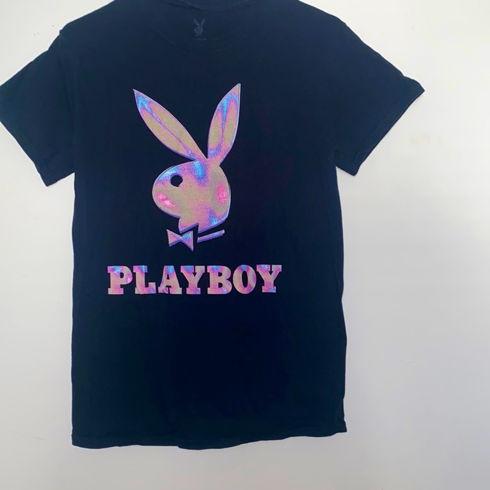 Playboy t shirt it can be for a man or woman. It is a beautiful t shirt
